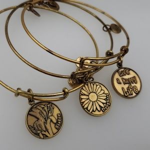 Alex and Ani Jewelry - Alex and Ani set of 3 preloved Alex and Ani Jewelry - Alex and Ani set of 3 preloved